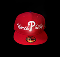 PHILLY RED FITTED HAT
