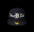 DETROIT BLACK FITTED HAT