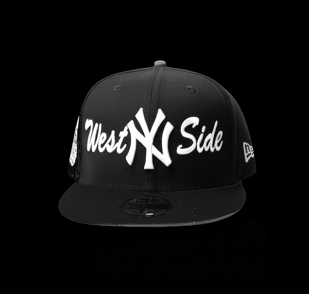 WEST SIDE BLACK FITTED HAT