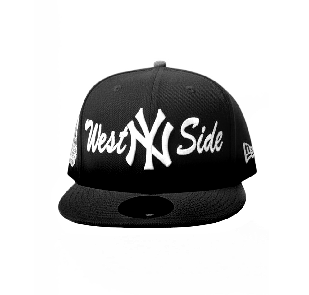WEST SIDE BLACK FITTED HAT